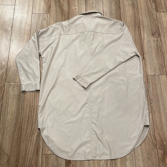 2/$15 Beige oversized jacket - Picture 2 of 5